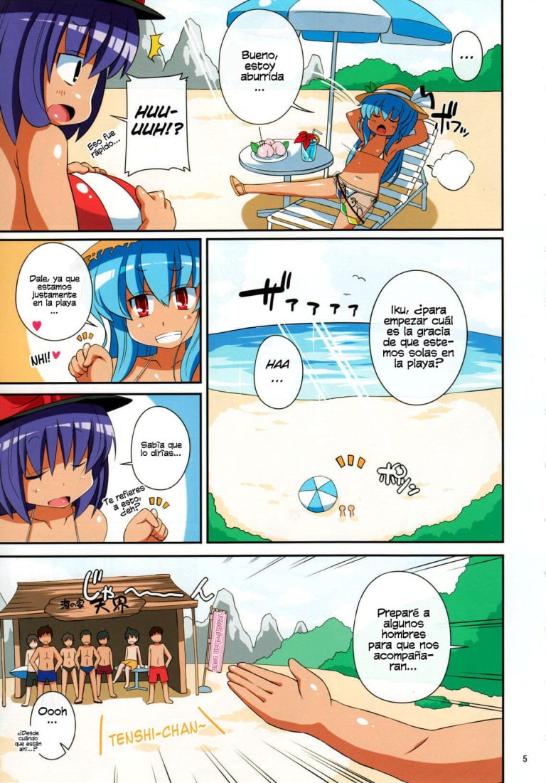 El Paraíso de la Playa Comic Porno KOMIK BOKEP chochox