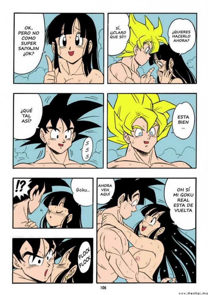 Dragon Ball H Goku X Milk Comic Porno