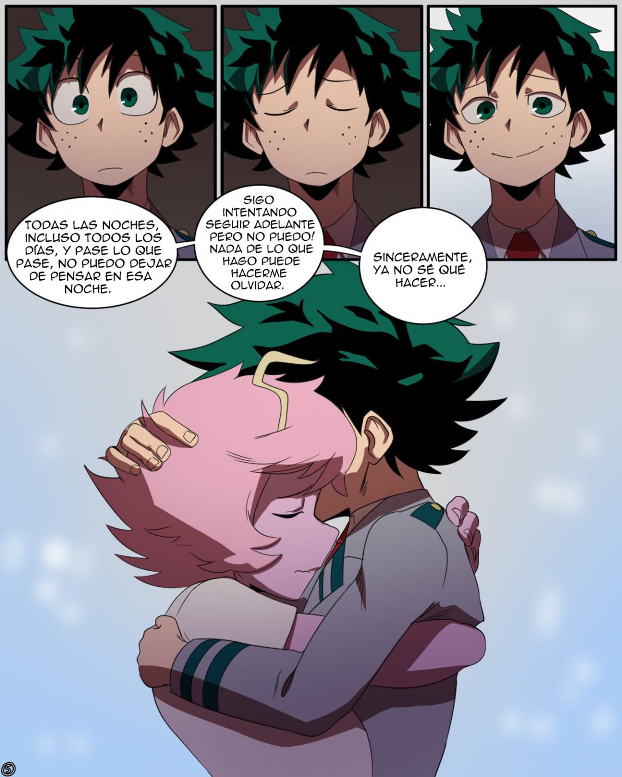 Mina X Izuku Cap Hentai Comic Chochox