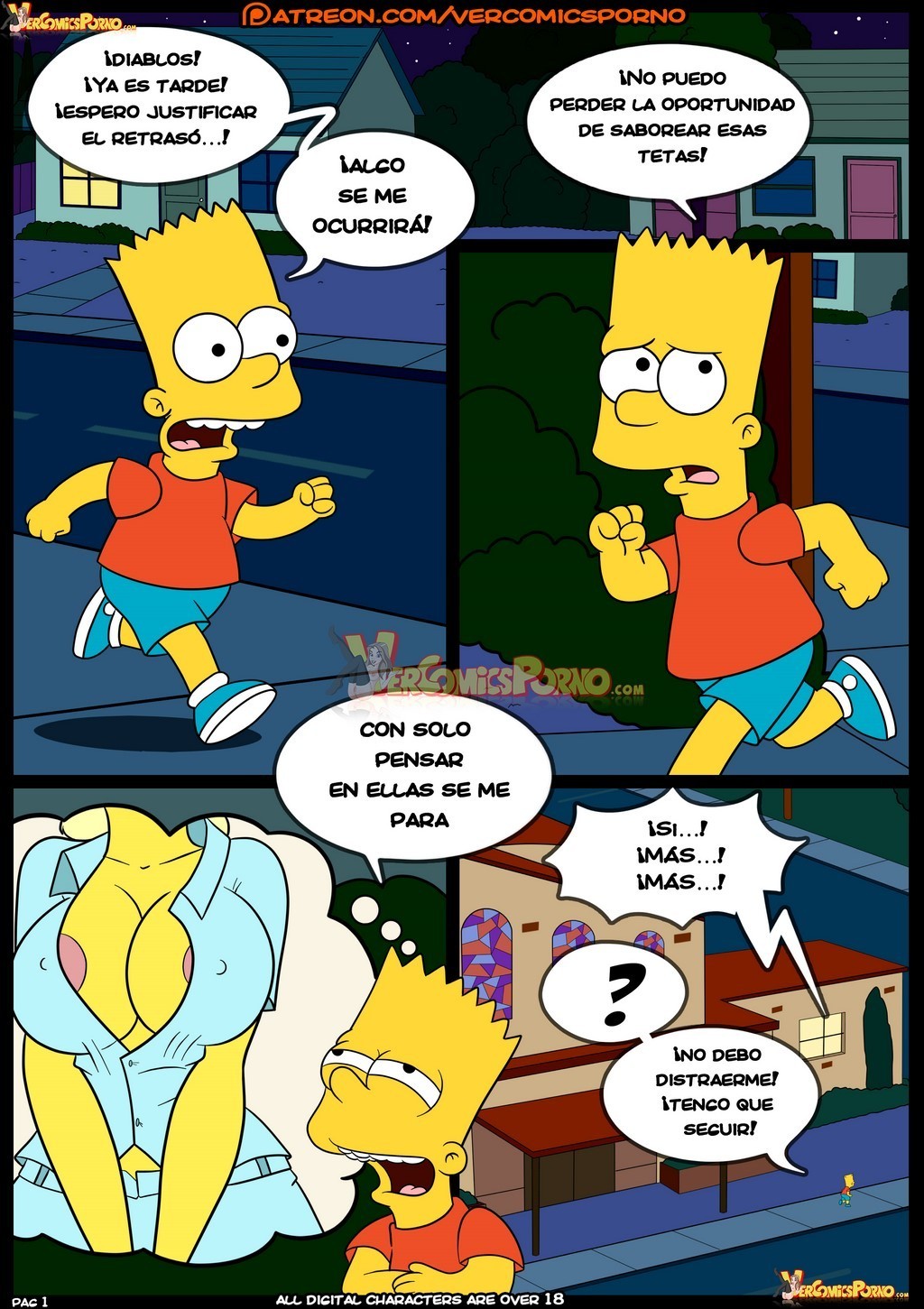 Bart And Maggie Porn - Viejas Costumbres 8 - Los Simpsons - ChoChoX.com