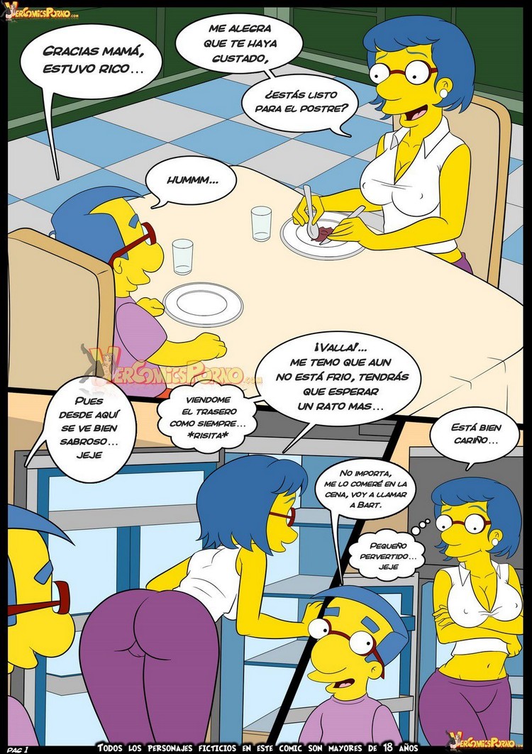 Simpsonovi plné porno komiksy