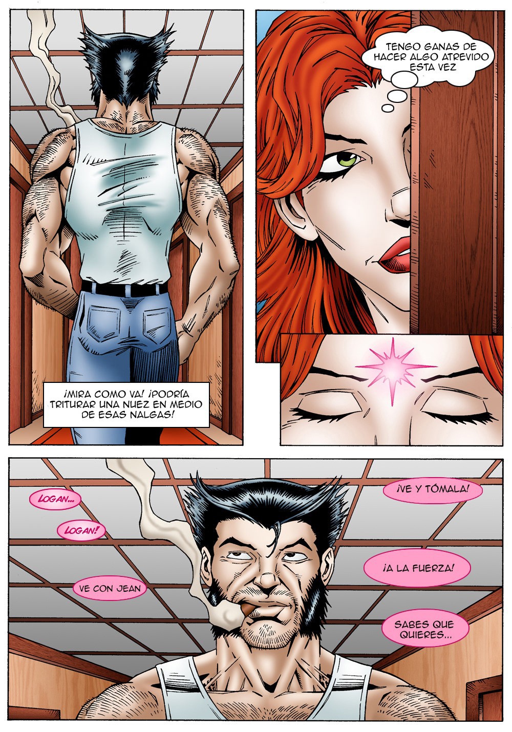 Jean Grey And Logan Leandro Comics