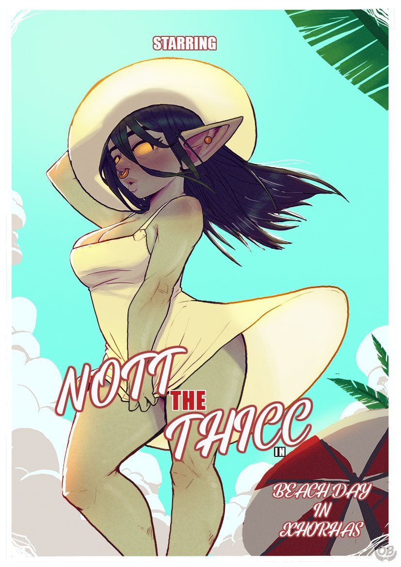 Nott the Thicc Beach Day in Xhorhas 01