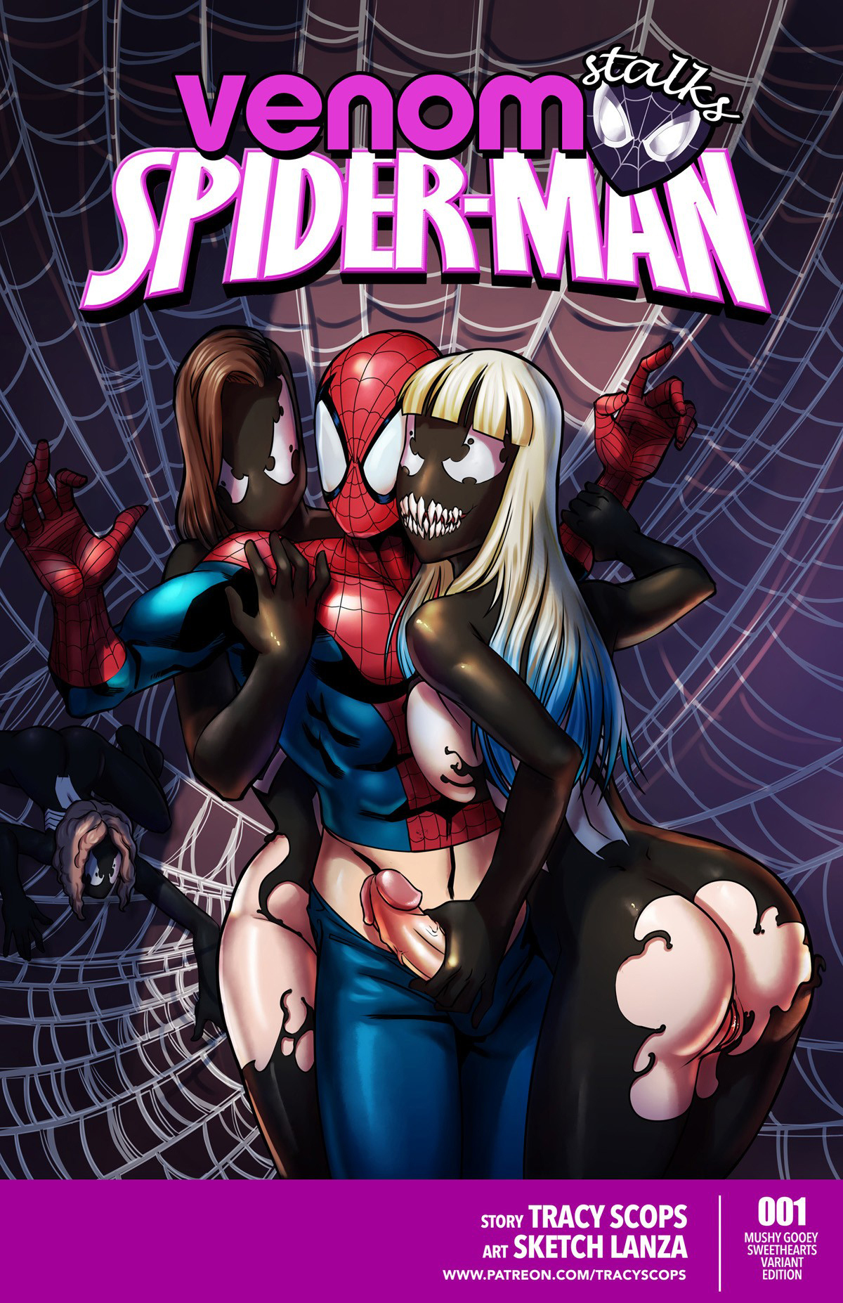 Venom Stalks Spiderman Tracy Scops 01