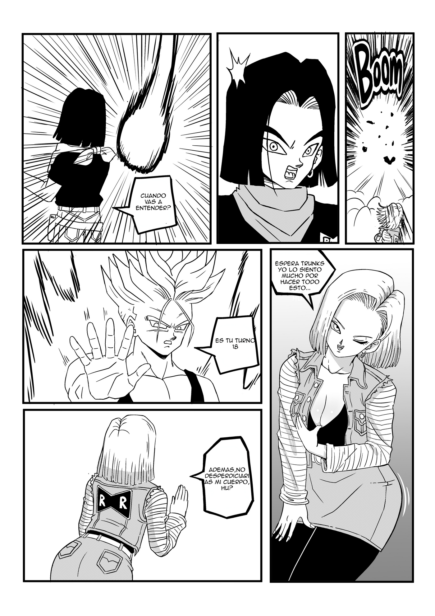 Android 18 Stays in the Future Pink Pawg 03