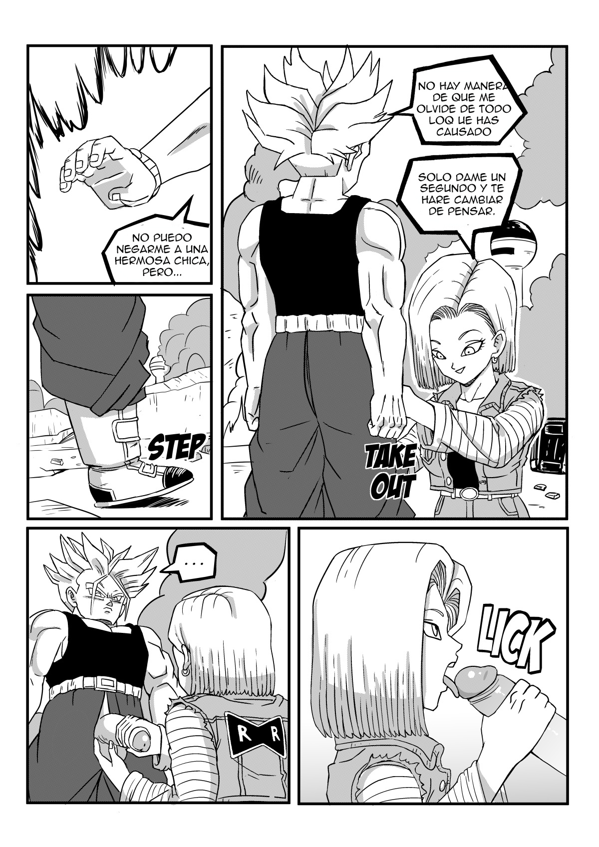 Android 18 Stays in the Future Pink Pawg 04