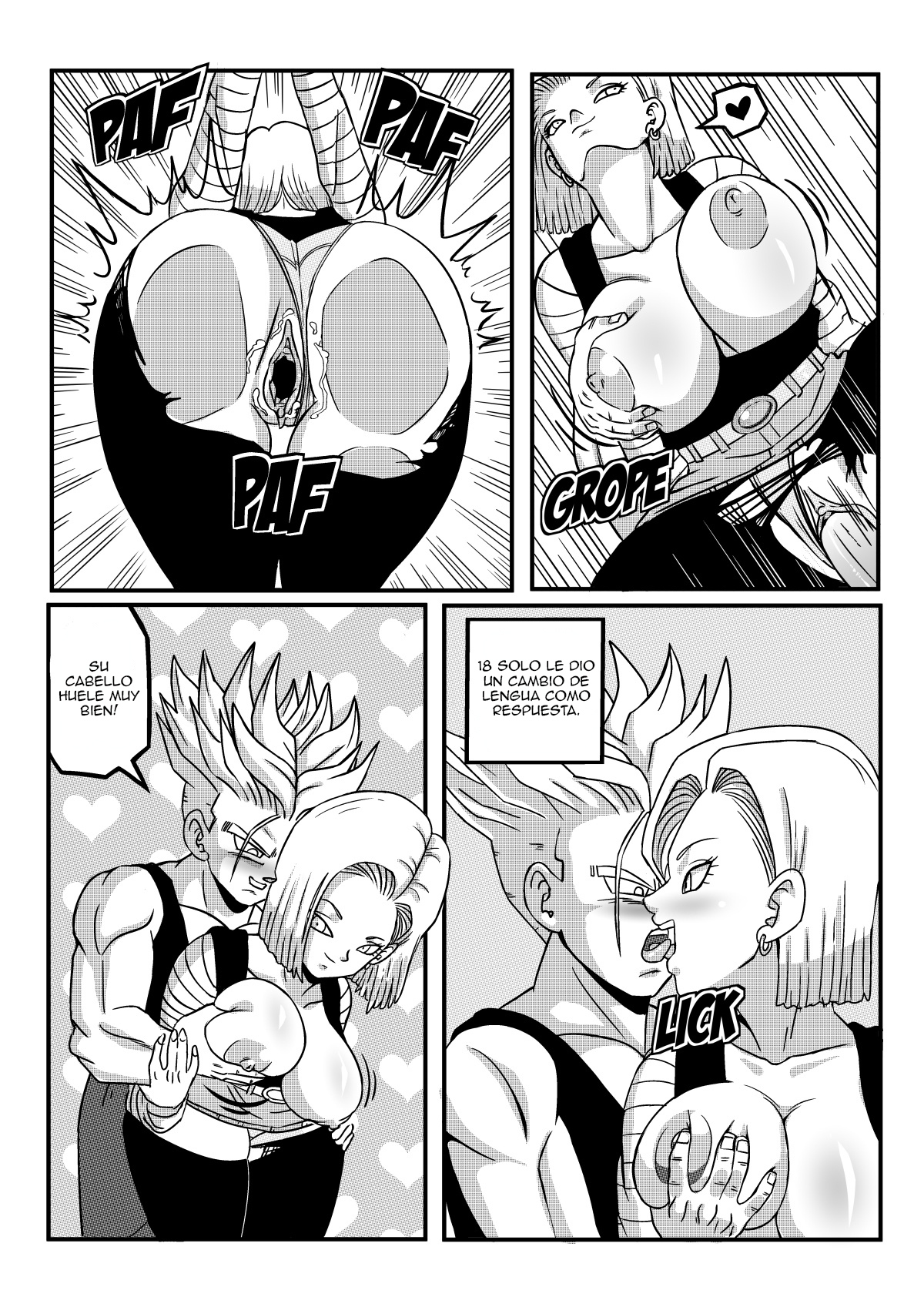 Android 18 Stays in the Future Pink Pawg 09