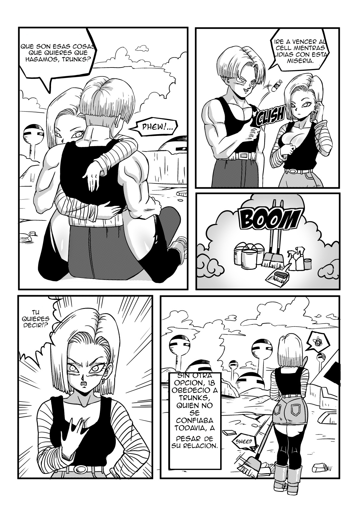 Android 18 Stays in the Future Pink Pawg 13