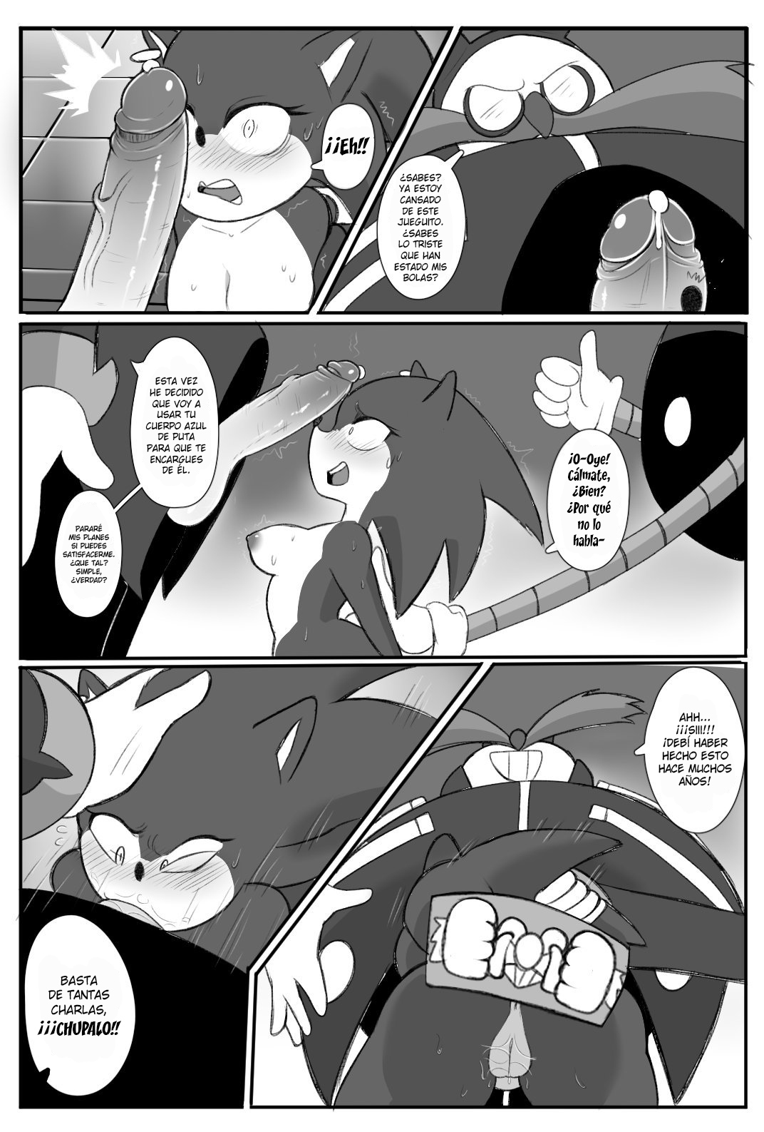 La Venganza De EGGMAN Sonic Hentai 03