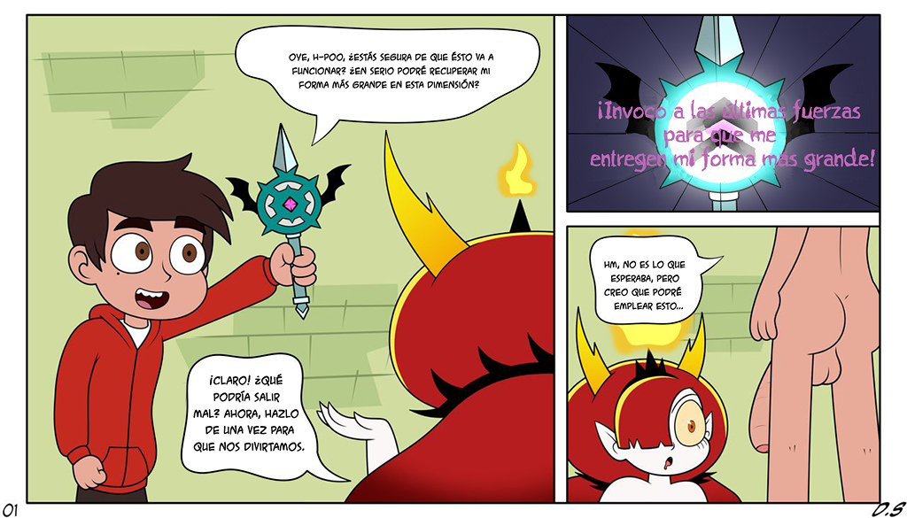 Wrong Spell Marco x Hekapoo 01