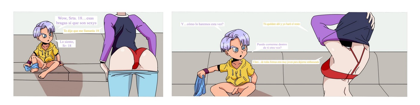 Trunks X Android 18 Hentai 03