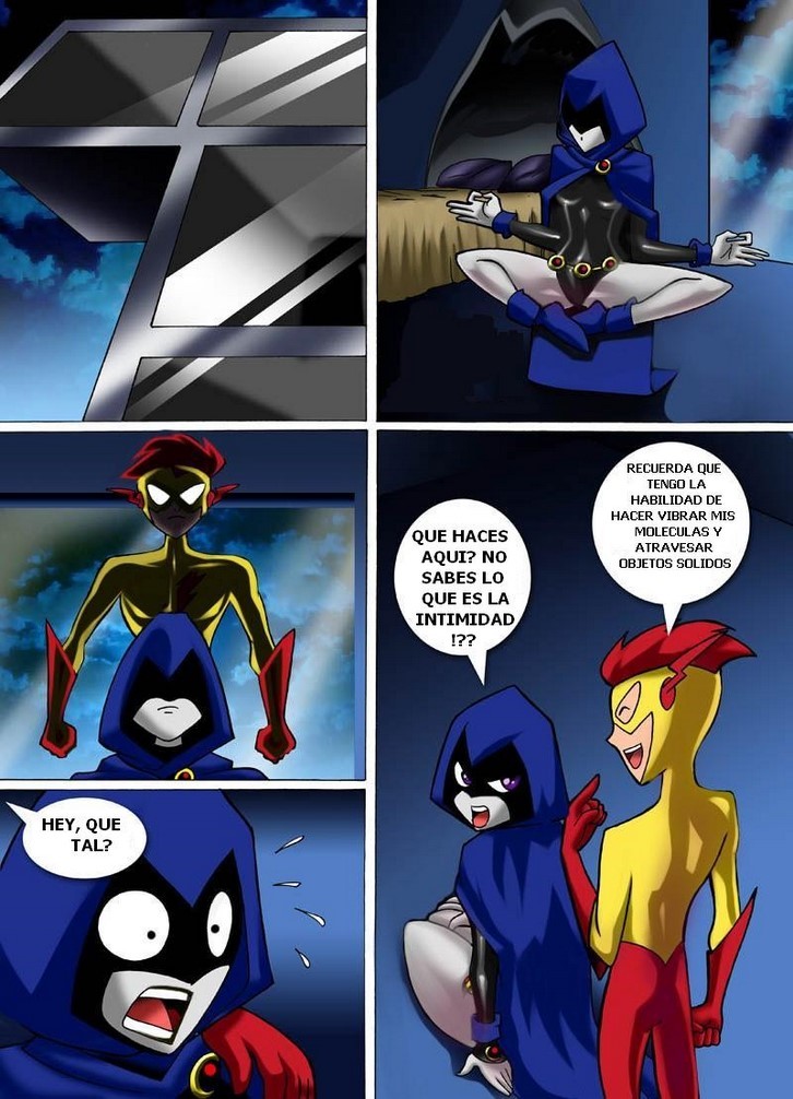 Raven vs Flash Palcomix 01