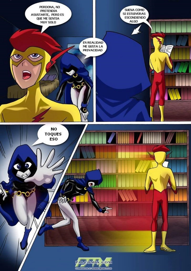 Raven vs Flash Palcomix 02