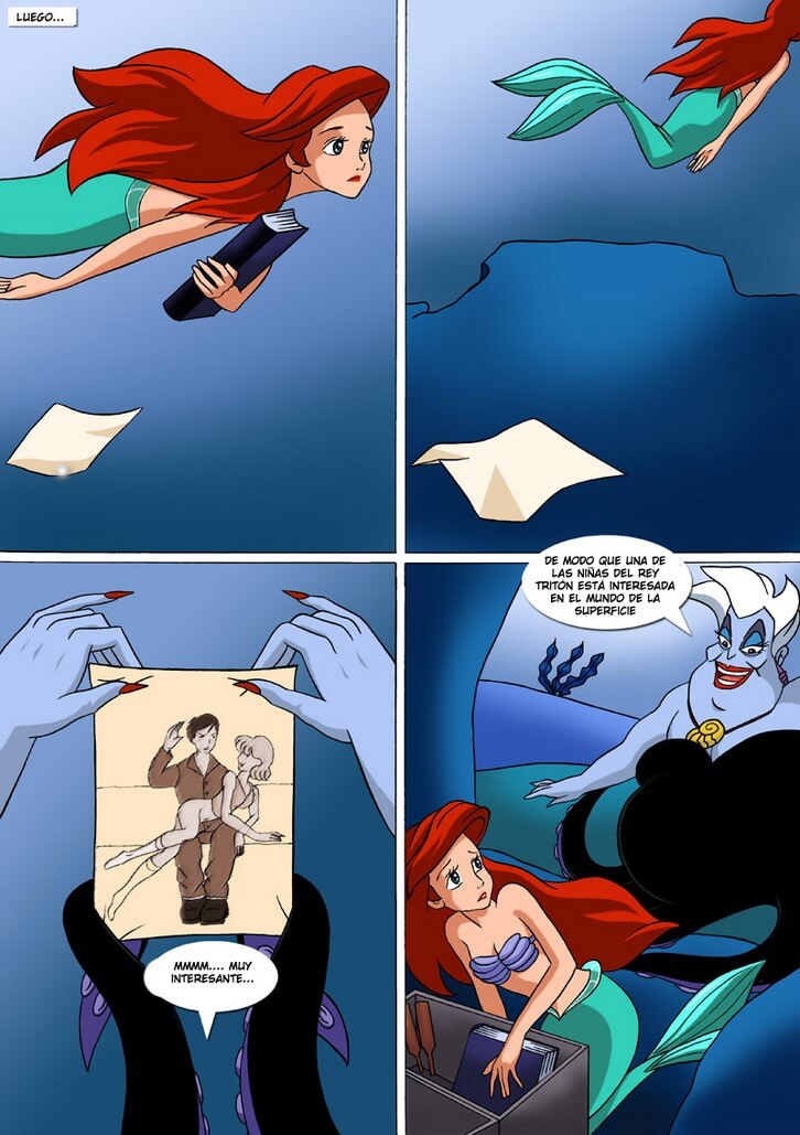 Deseos Sexuales De Ariel Comic Xxx