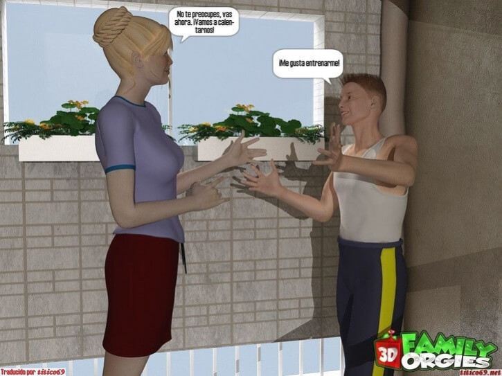 Madre e Hijo Porno 3D 002