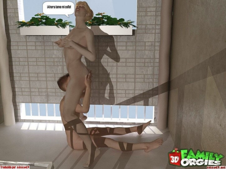 Madre e Hijo Porno 3D 016
