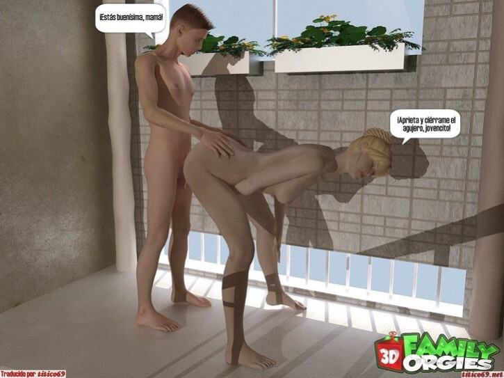 Madre e Hijo Porno 3D 017