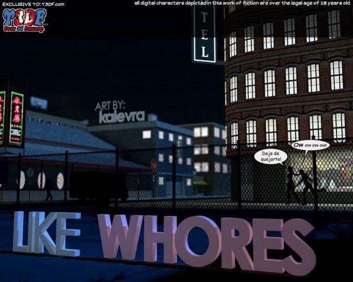 Like Whores Porno 3D 01