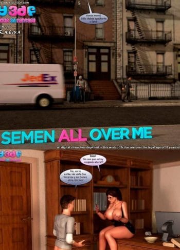 Semen All Over Me Comic Porno 3D