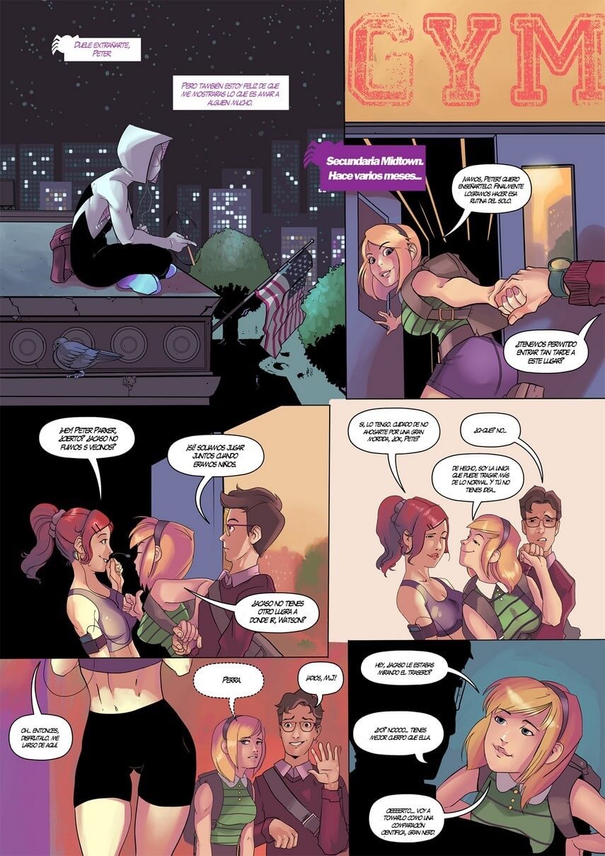 Spider Gwen Comic Porno Chochox Com