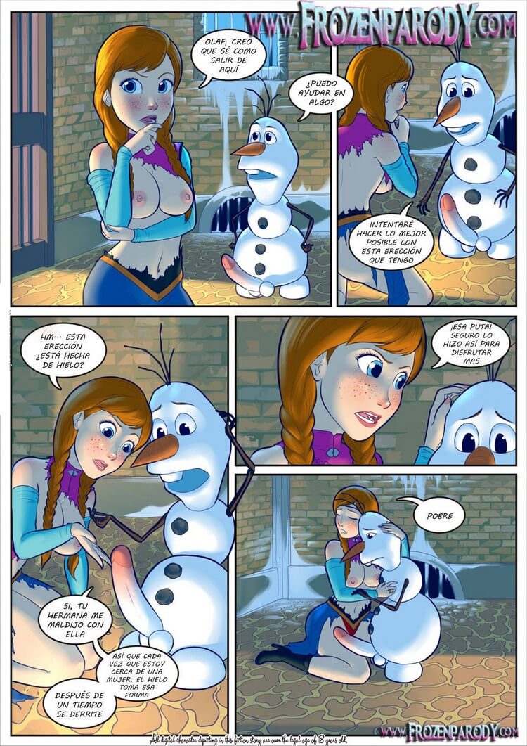 Frozen parody part 3 comic porno