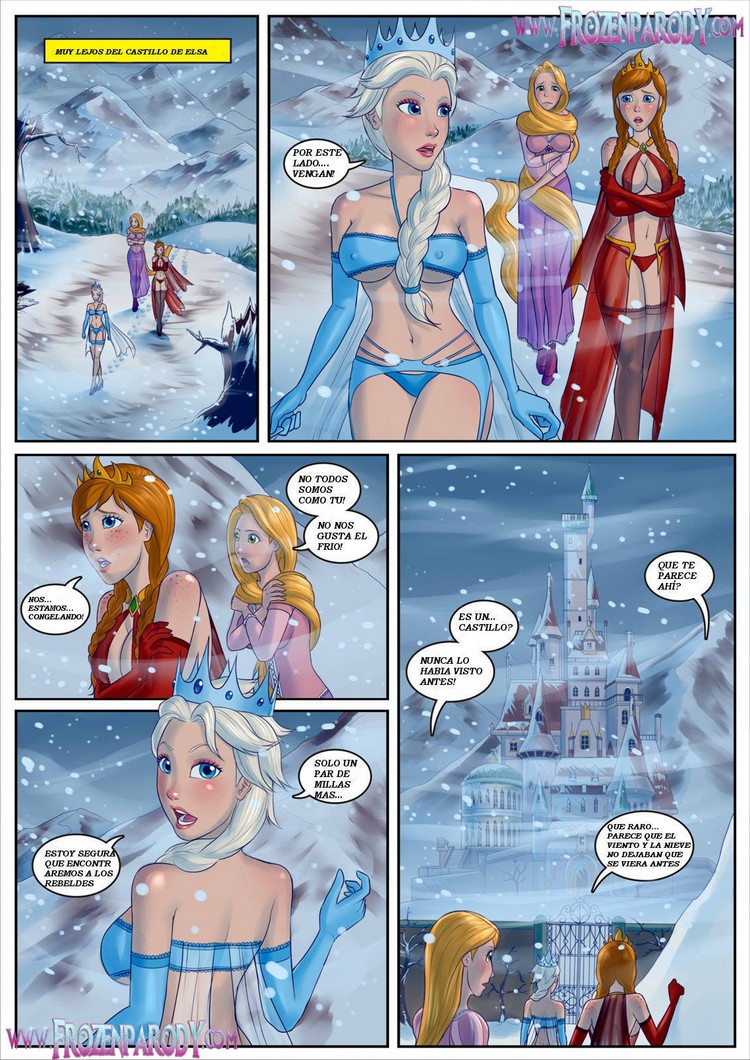 Frozen Parody 6 Comic Xxx