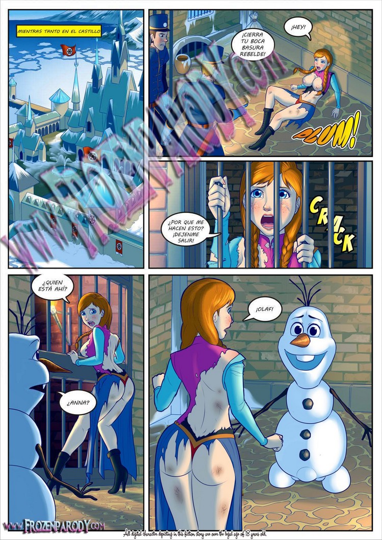 Comic porno de frozen 2