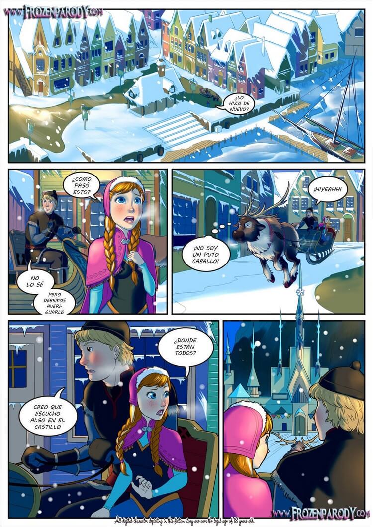 Frozen parody 1 comic xxx