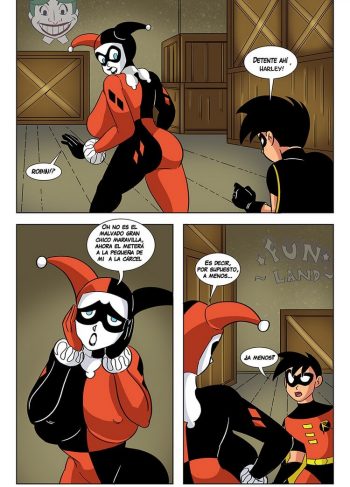 Harley and Robin Comic Porno
