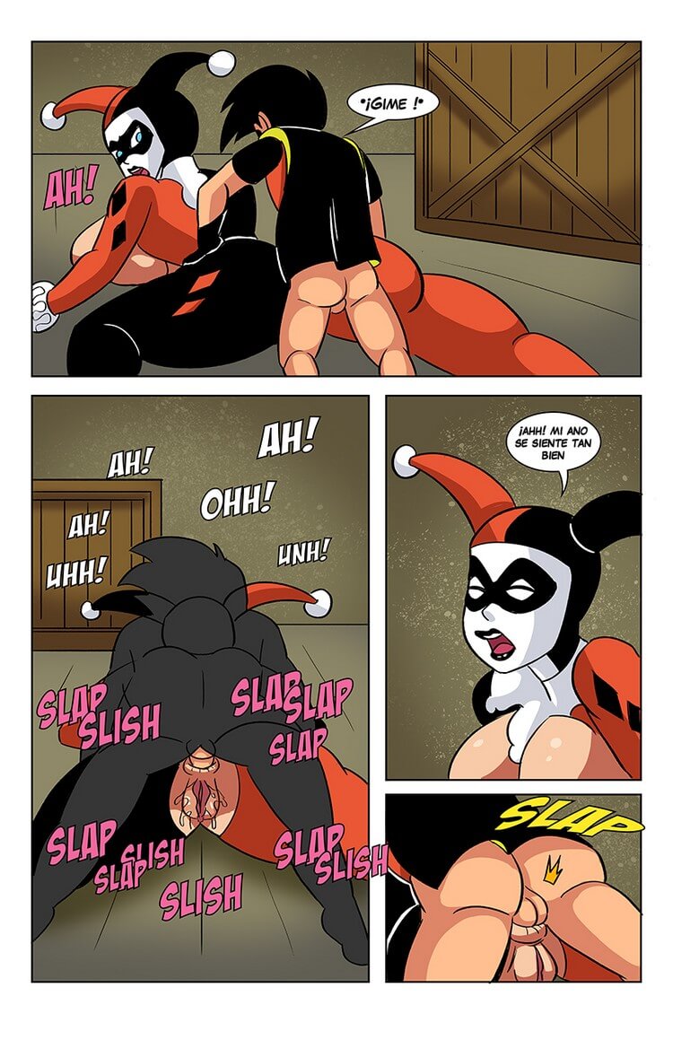Harley And Robin Comic Porno