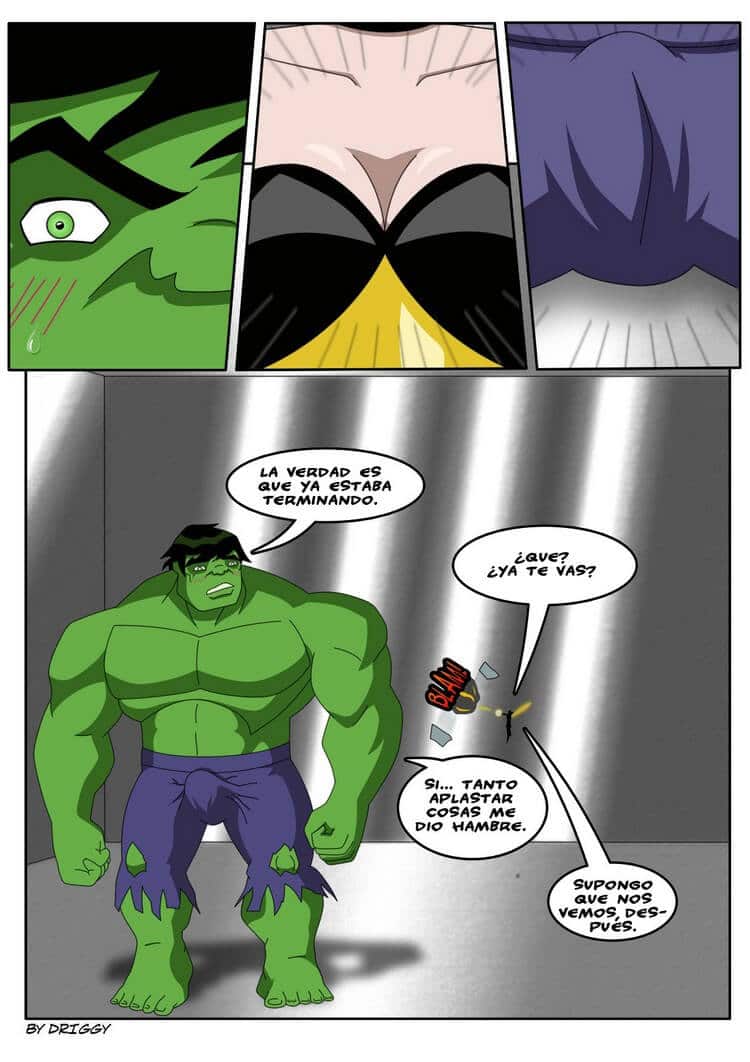 Hulk porno komiks