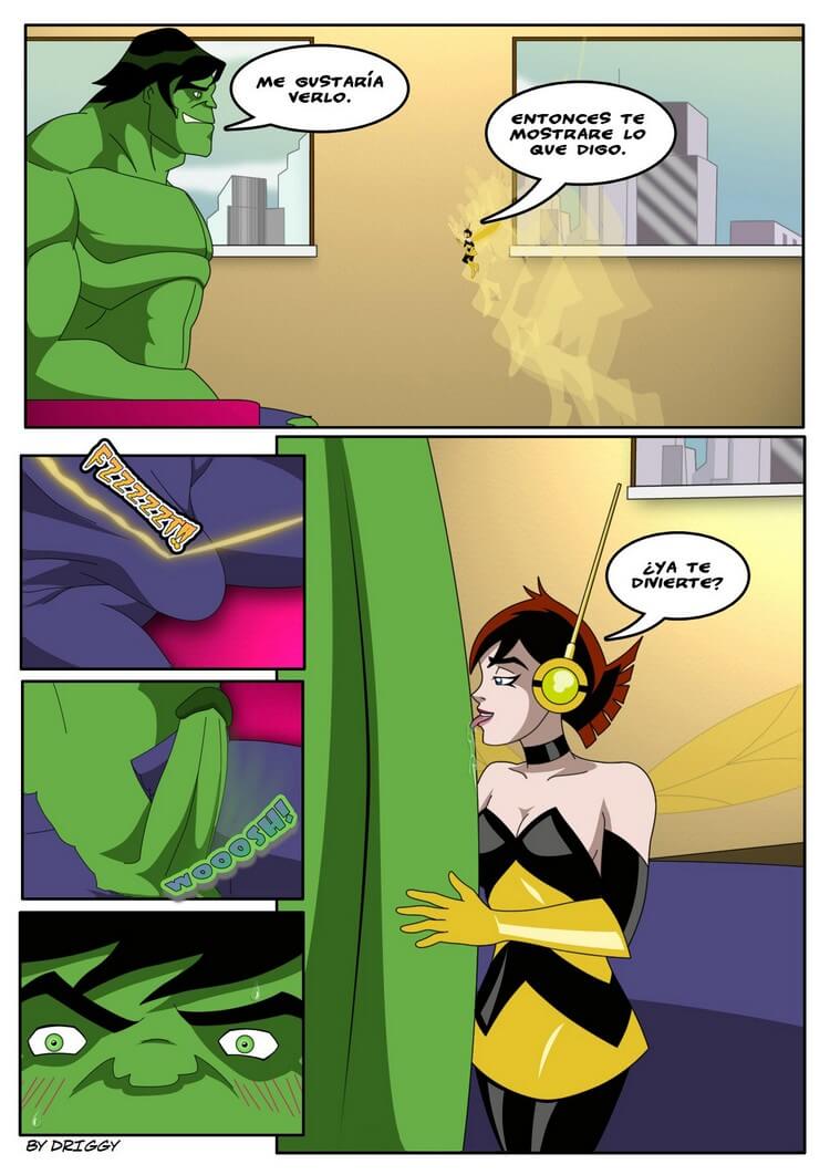 Hulk porno komiks