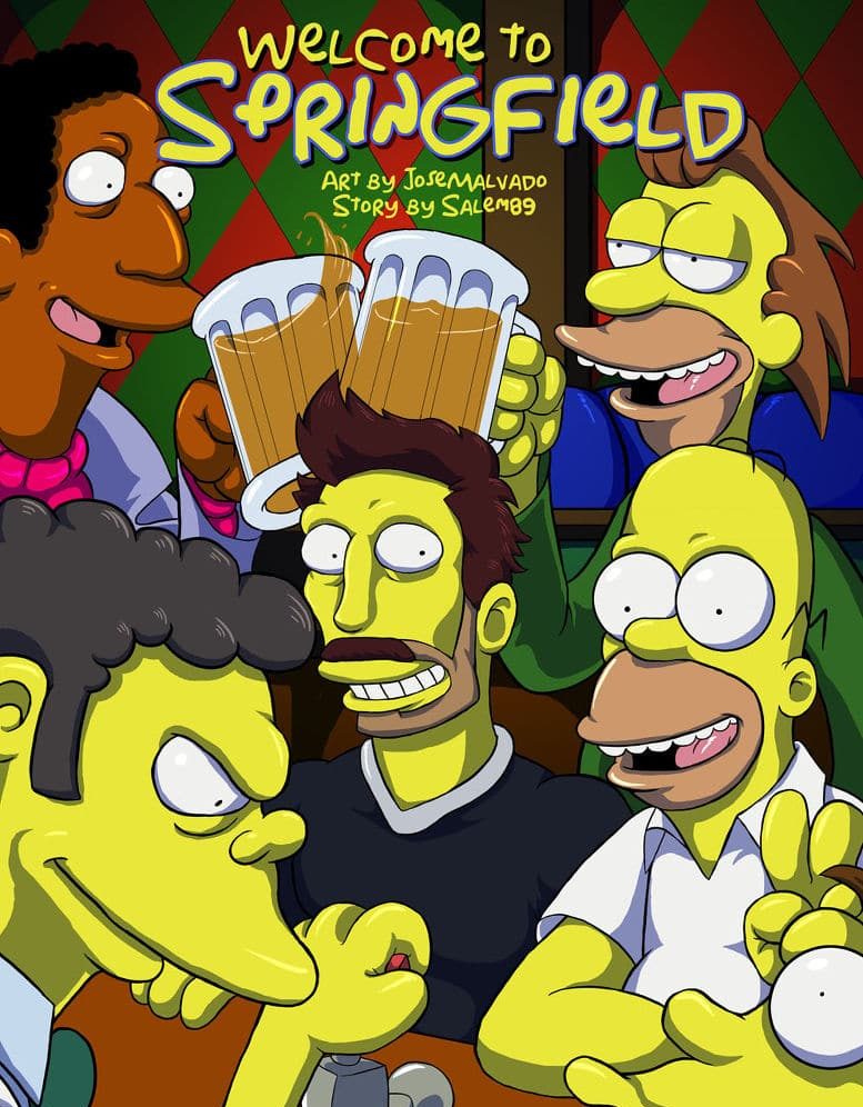 Welcome To Springfield Comic Xxx 5959