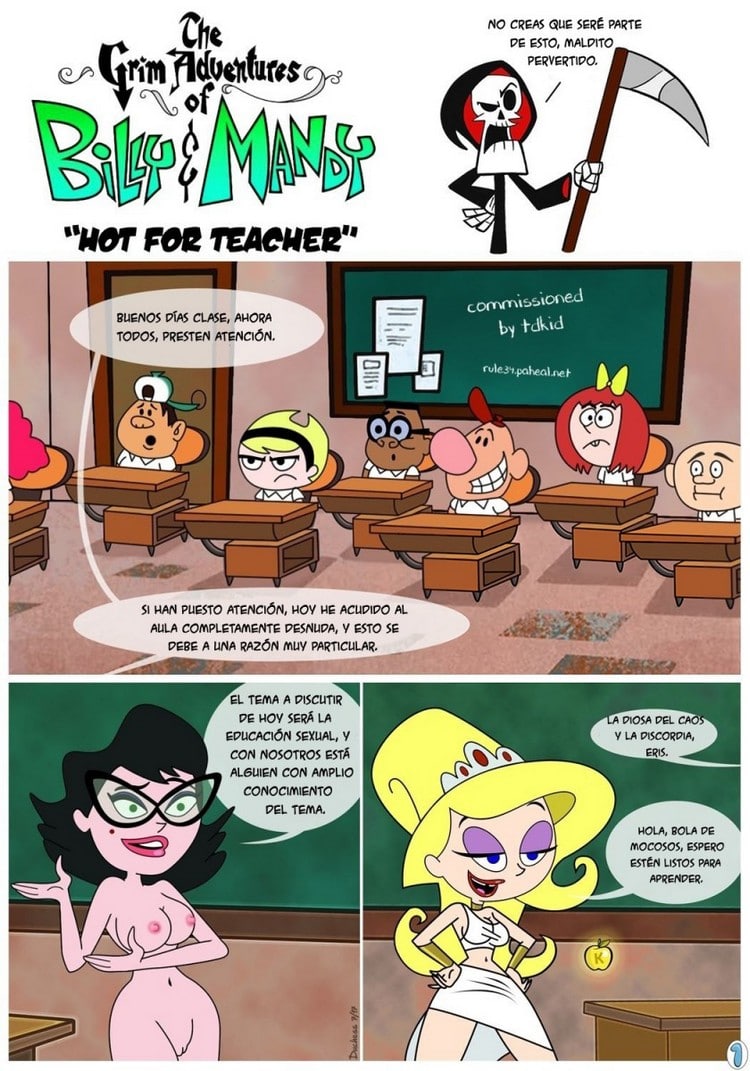 Billy And Mandy Mindy Porn - Hot For Teacher - Billy and Mandy - ChoChoX.com