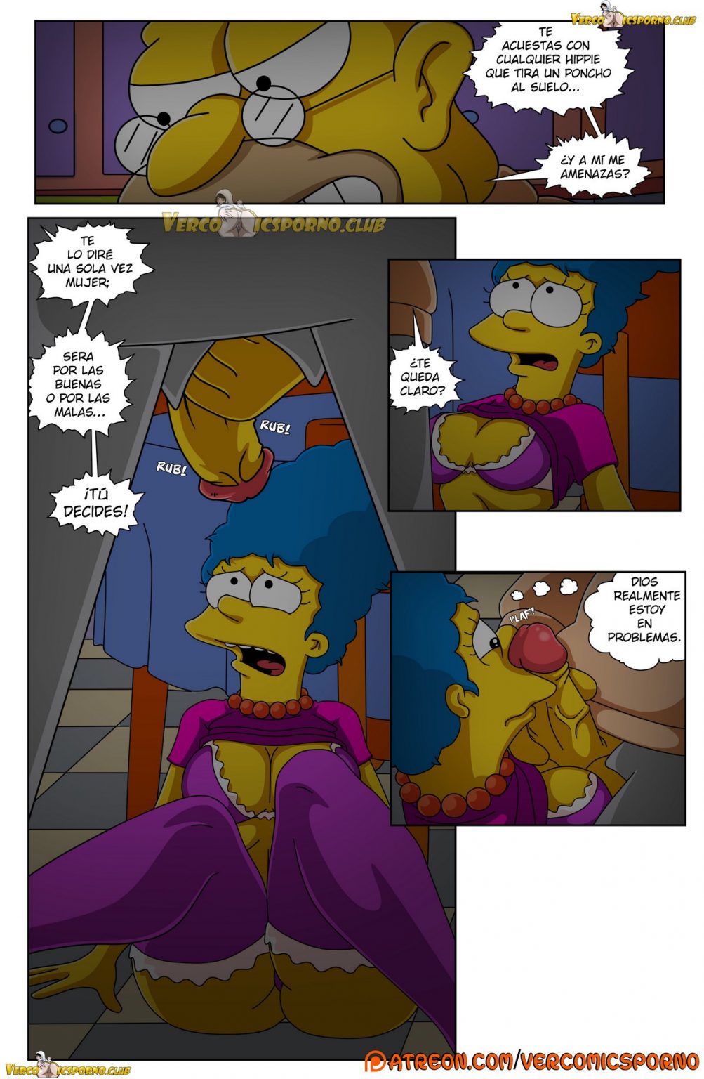 El Abuelo Y Yo Los Simpsons Página 3 De 5 