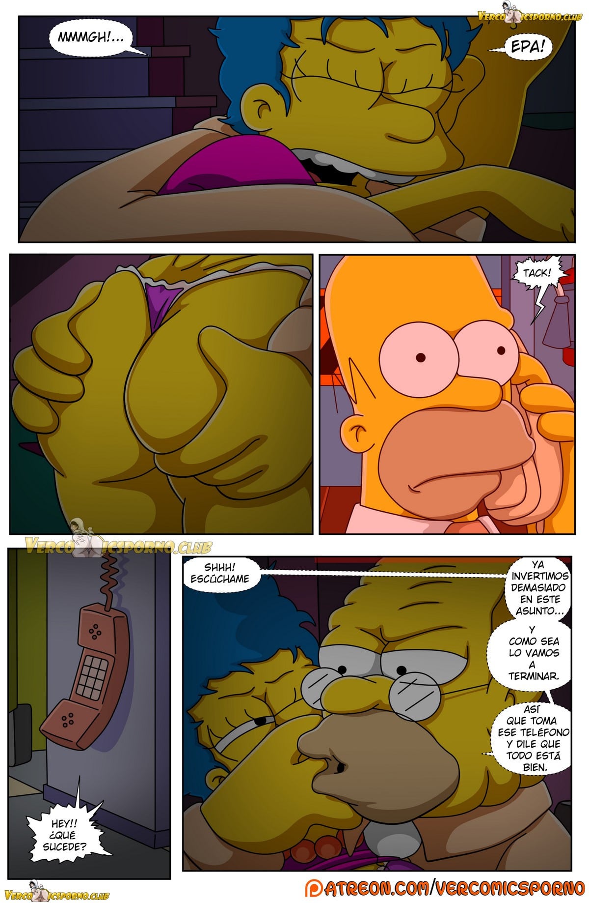 El Abuelo Y Yo Los Simpsons Página 4 De 5 