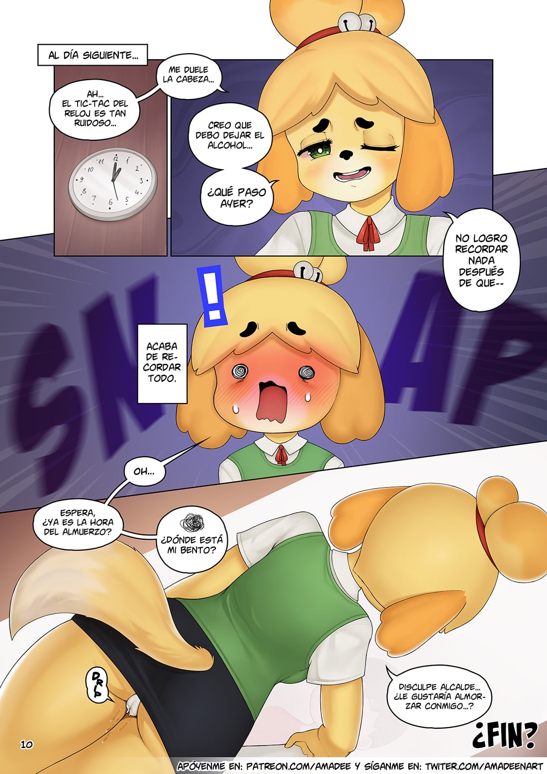 Isabell on villager porn comic