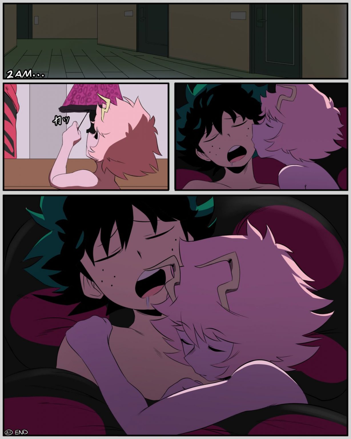 Mina X Izuku Cap 2 Hentai Comic ChoChoXcom