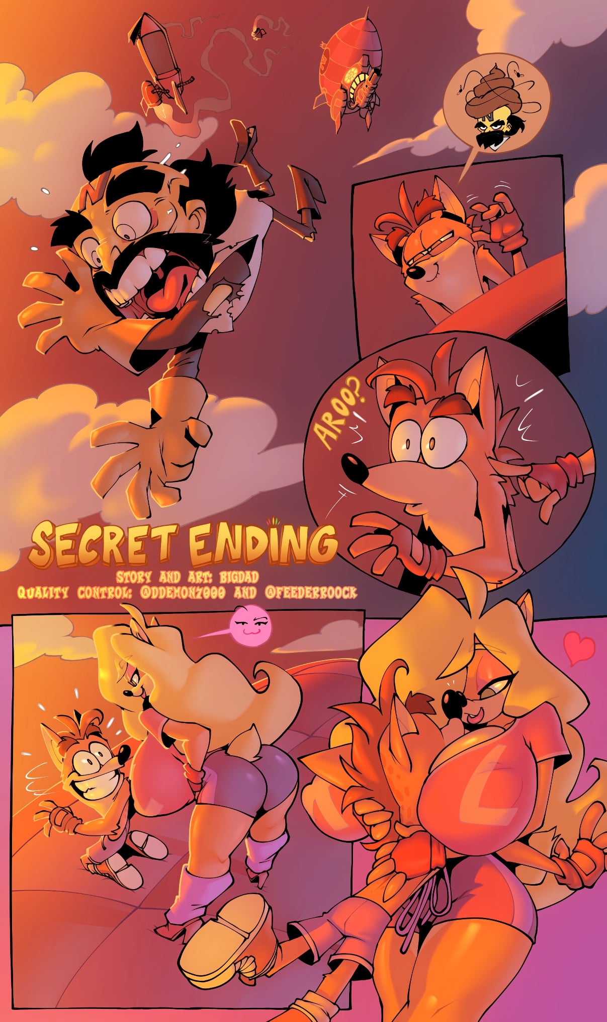 Crash Bandicoot Secret Ending 02