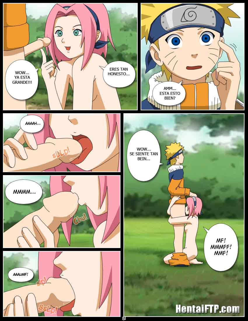 La Practica De Sakura Con Naruto 02