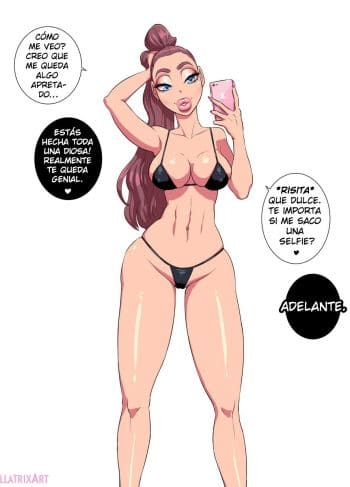 Mi Pequeño Bikini Negro Con Tentaculos