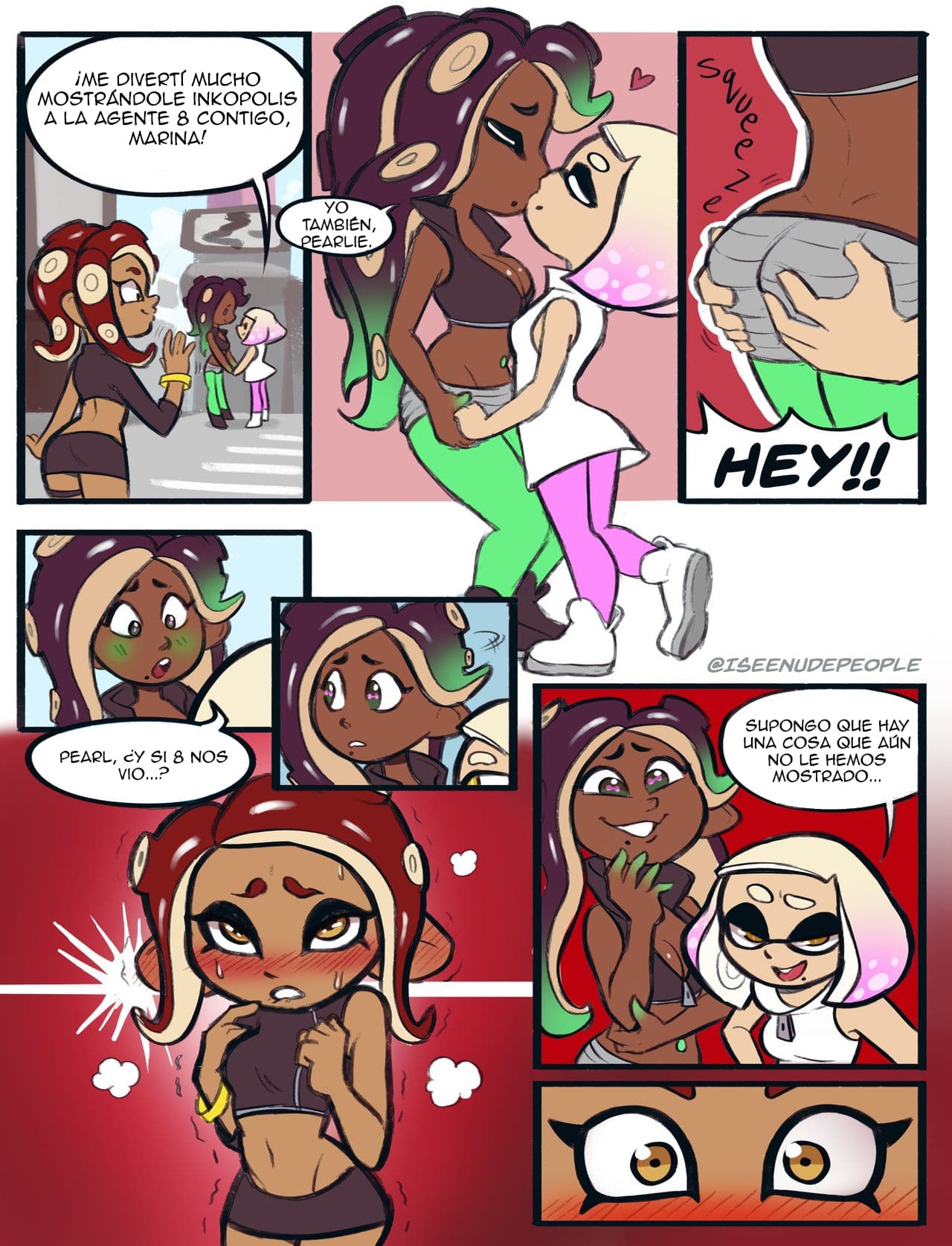 A Date With 8 Splatoon Hentai 01