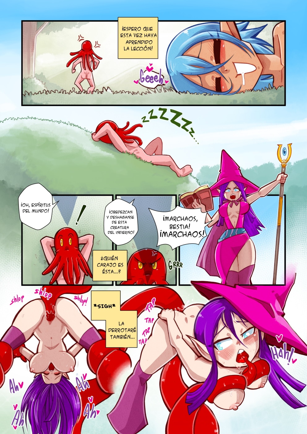 Life As A Tentacle Monster In Another World 09