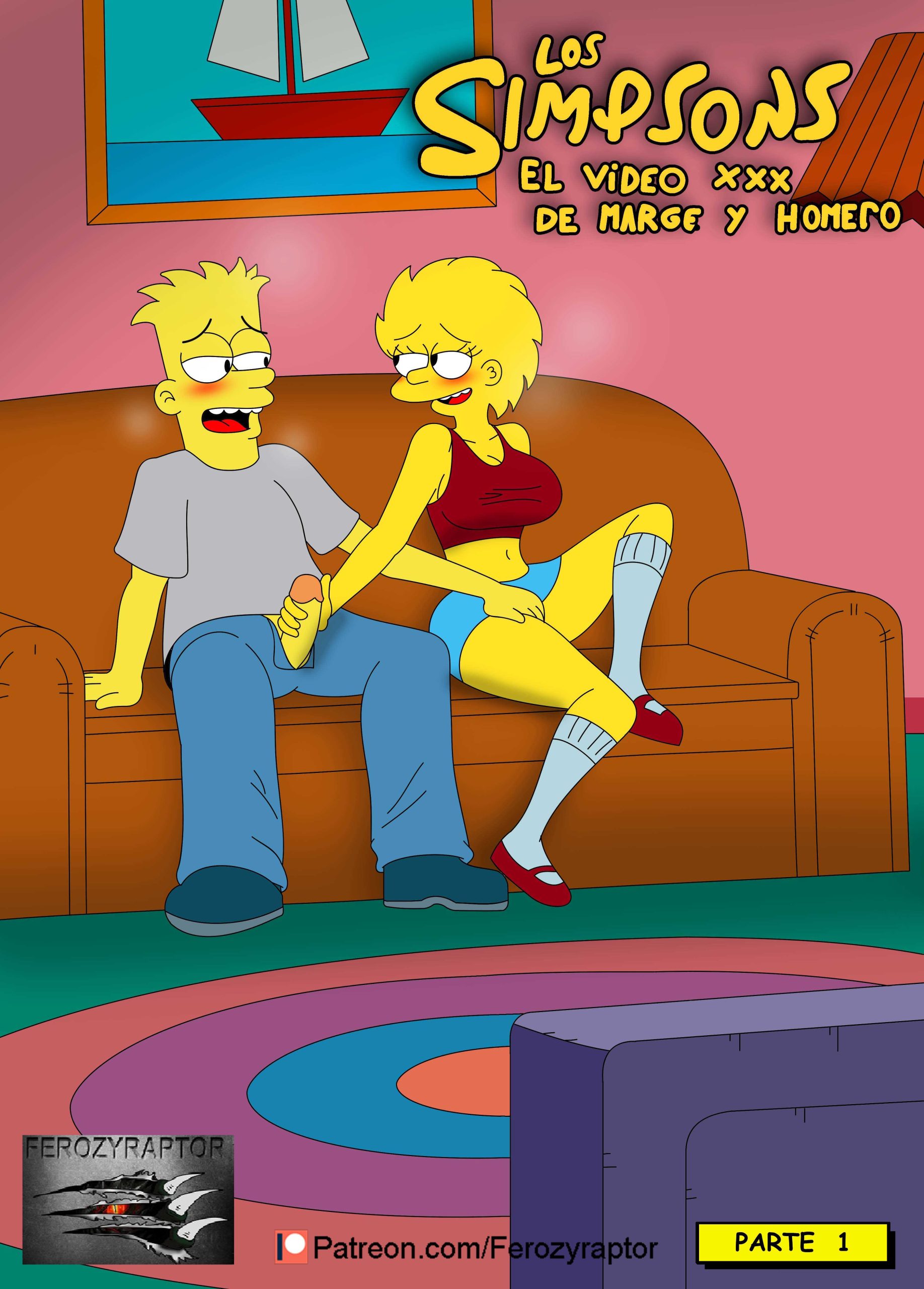 El Video Xxx De Marge Y Homero Ferozyraptor 01