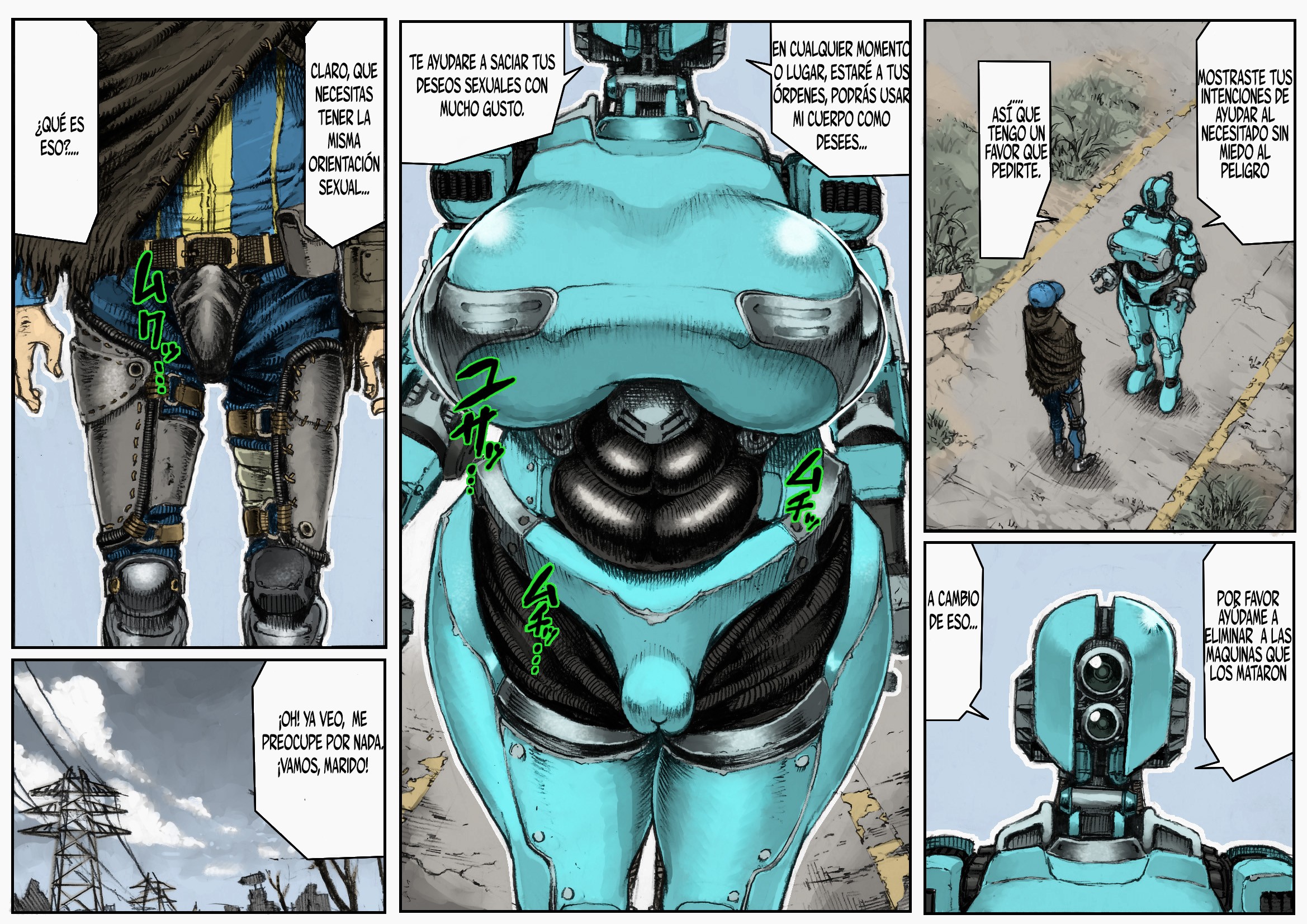 Robot Sex Comics