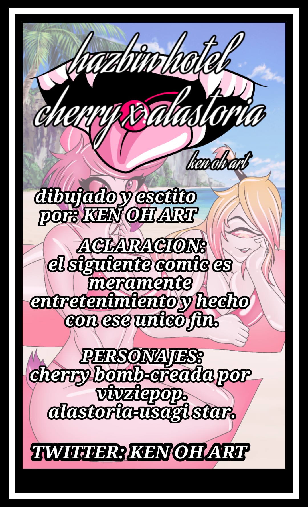 Alastoria X Cherry Un Dia En La Playa Kenohart 04