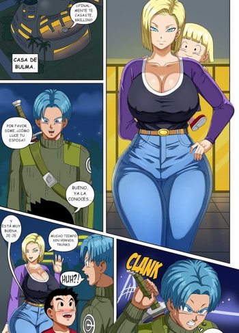 Android 18 And Trunks Pinkpawg 01