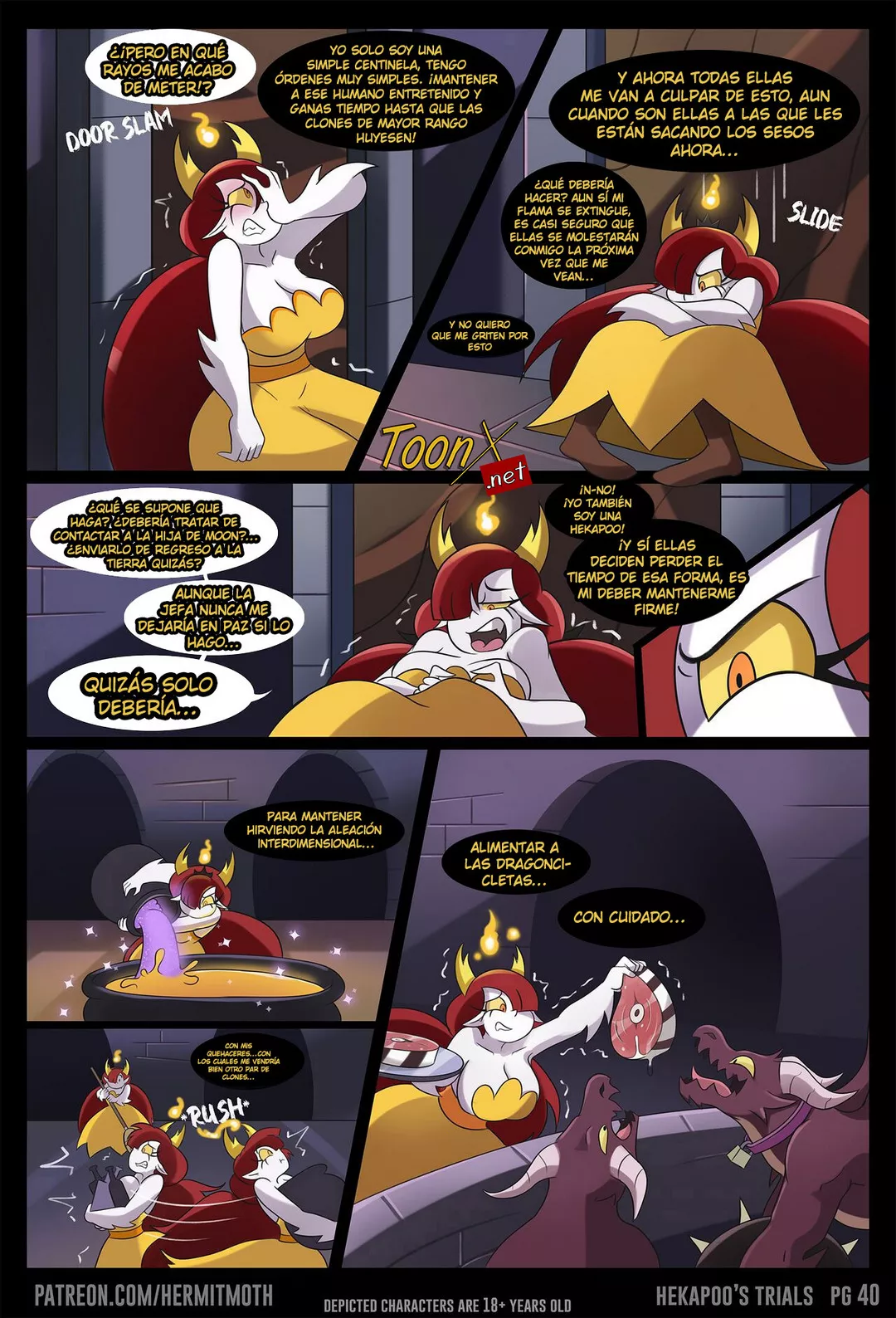 Las Pruebas De Hekapoo Hermit Moth 40