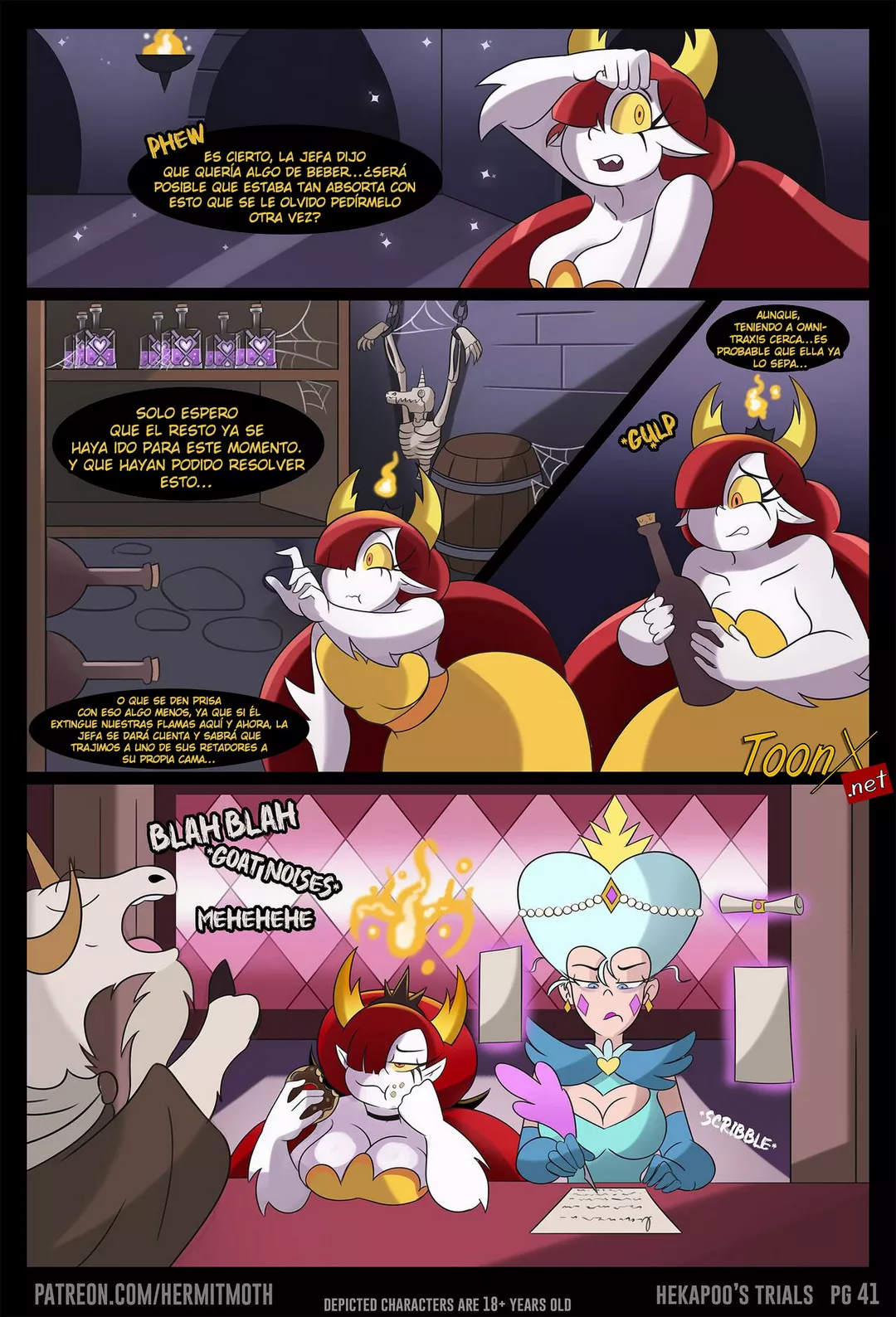 Las Pruebas De Hekapoo Hermit Moth 41