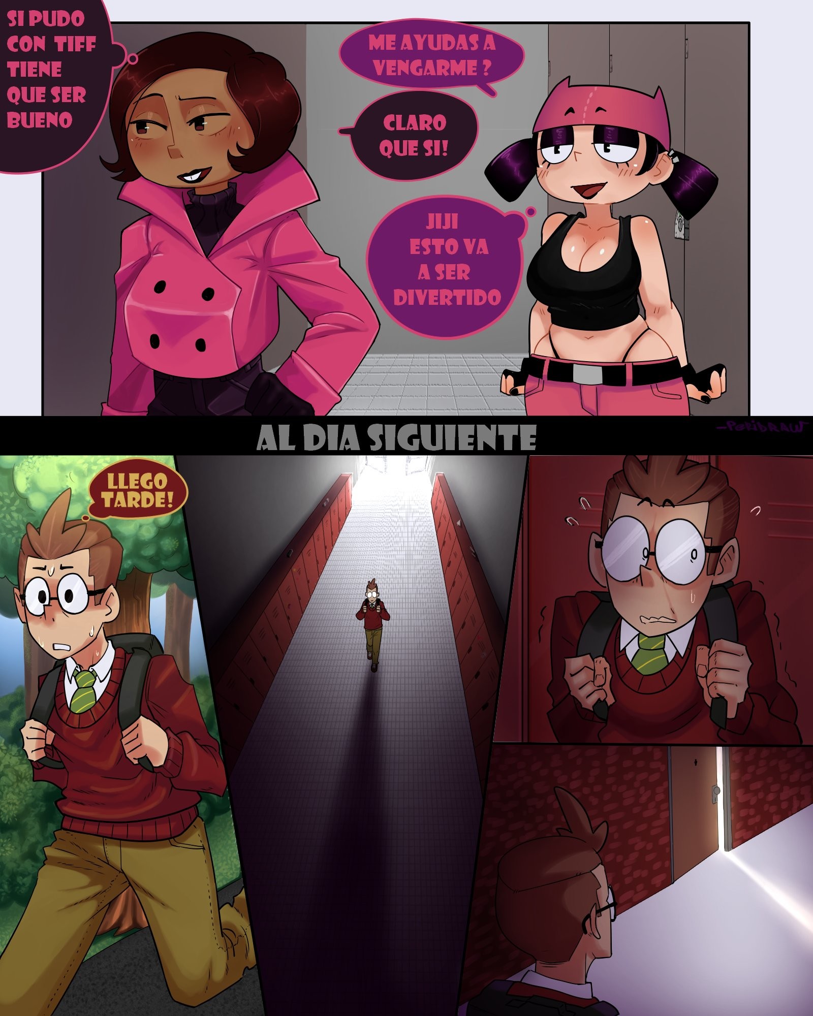 Tiff And Brit Crust Comic Peri 02